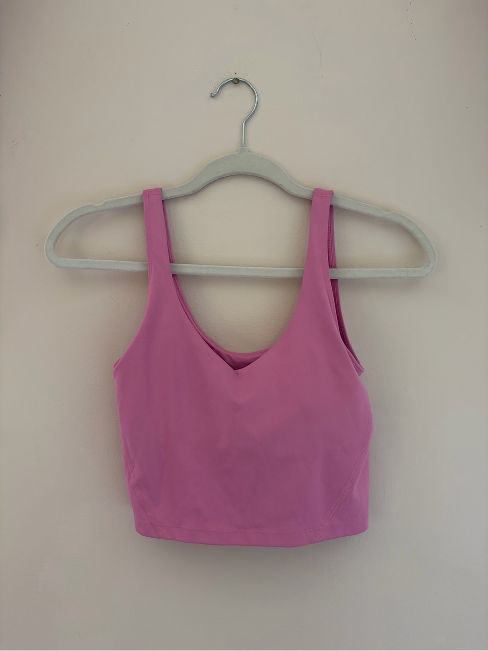 Gilly Hicks Pink Cropped Tank Top